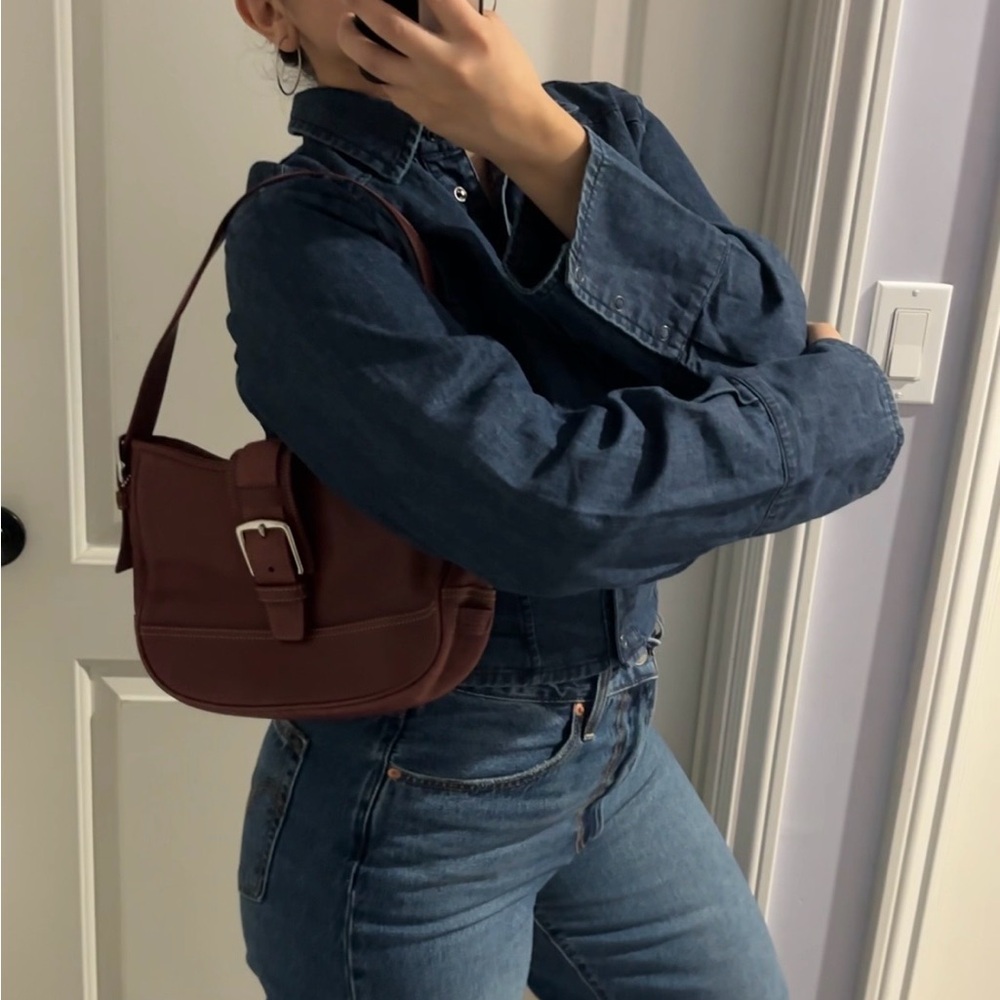 Vintage Coach Buckle Bag - Picture 3 of 8